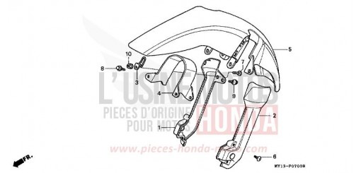 AILE AVANT XRV750X de 1999